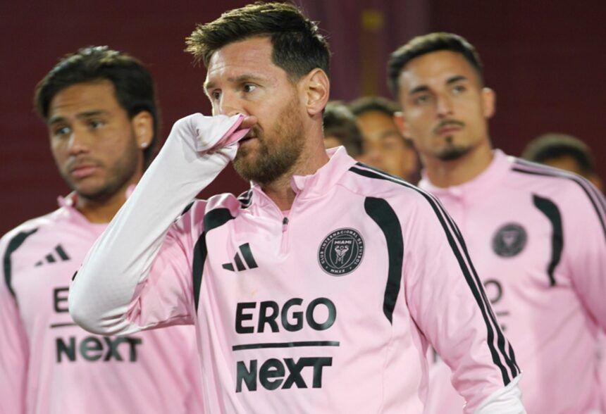 Messi dressing room referees, Messi, Inter Miami vs LAFC, MLS, QuéOnnda