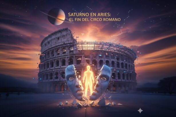 Saturno entra en Aries 2026, conjunción Saturno Aries 2026, Astrología Interdimensional, Aripka Maia, QuéOnnda