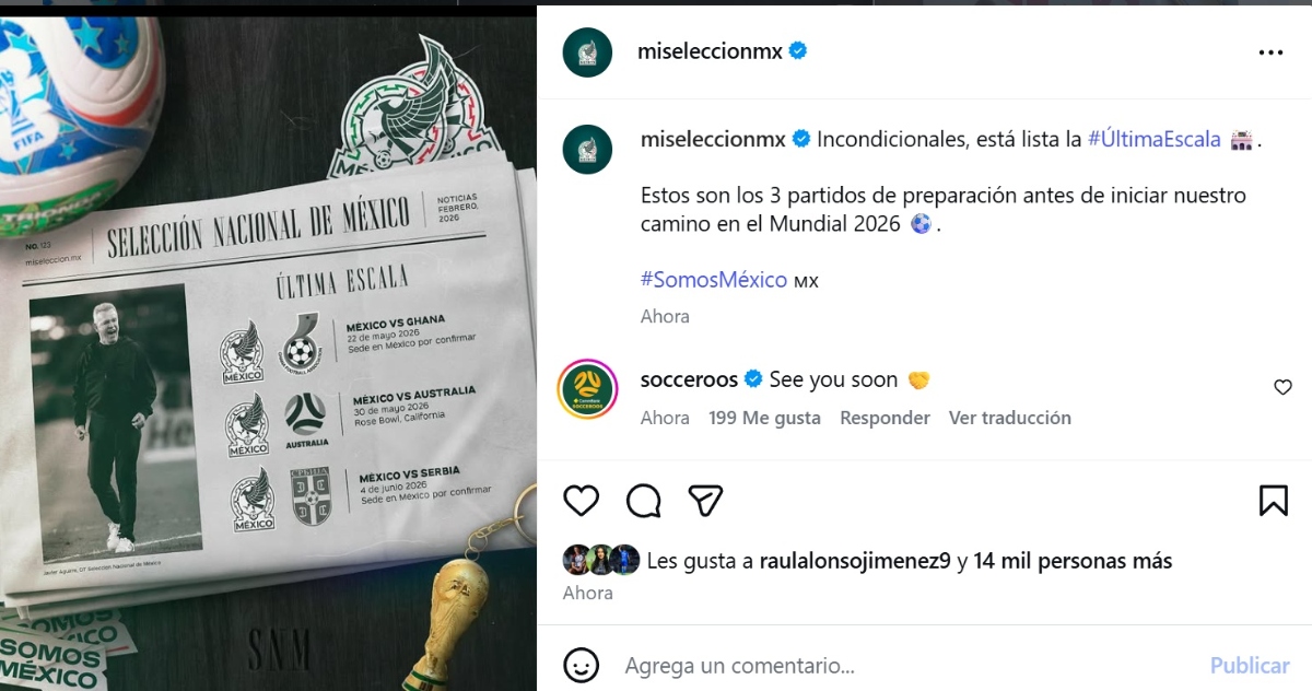 Selección Mexicana 2026