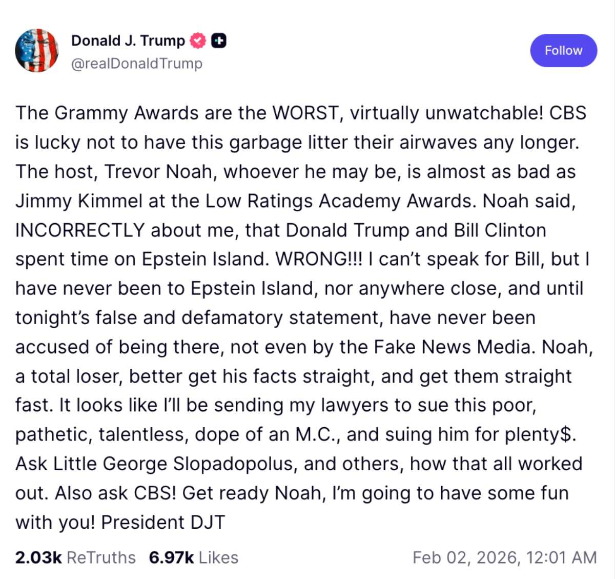 Trump Truth Social, Trump, Truth Social, QuéOnnda