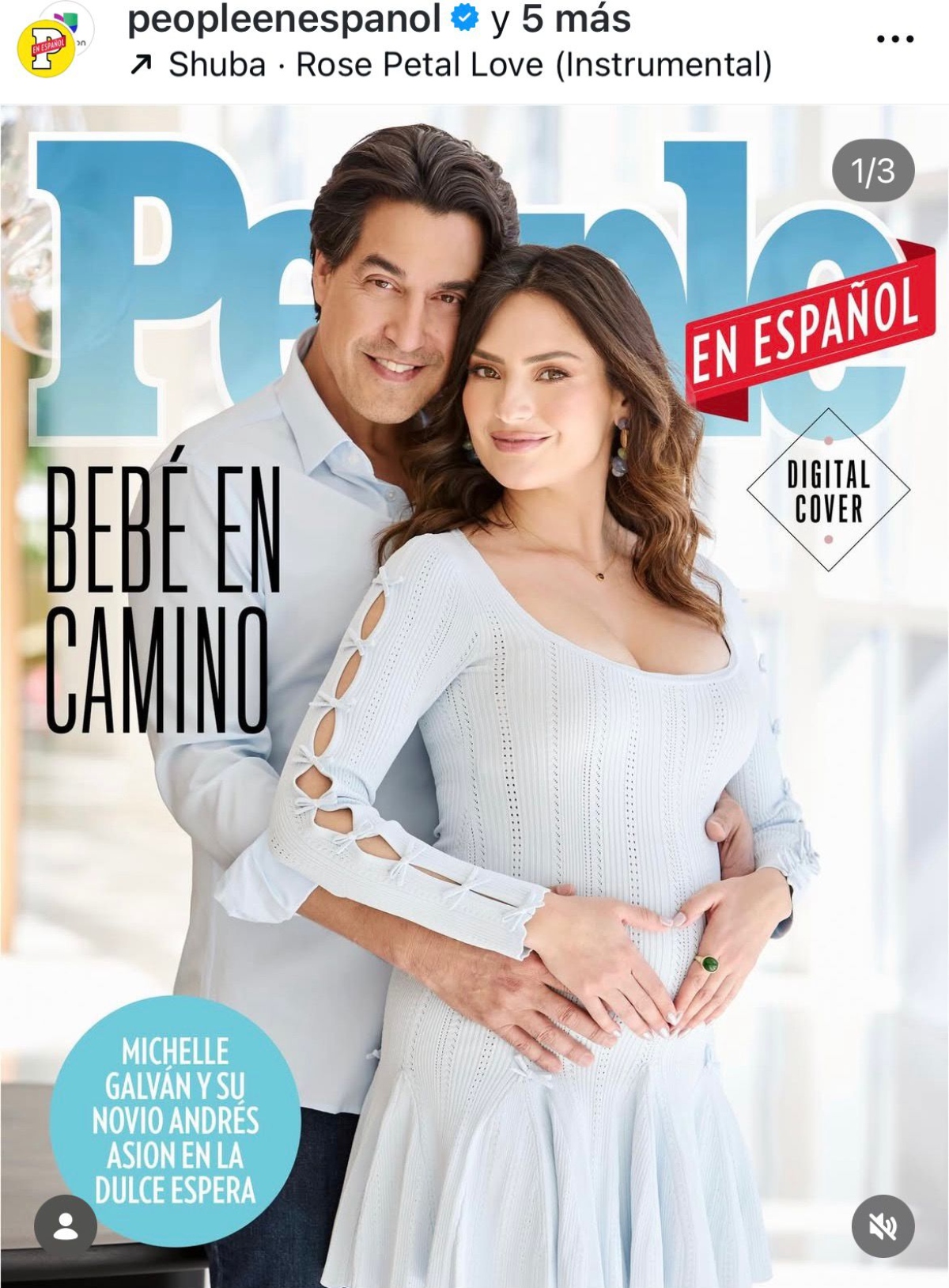 Michelle Galván second baby with boyfriend