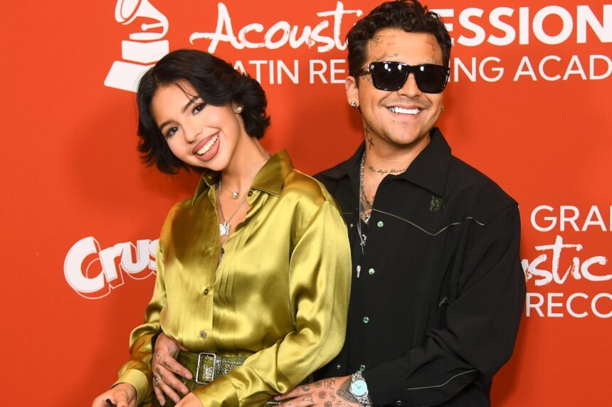 Christian Nodal gets angry with Ángela Aguilar