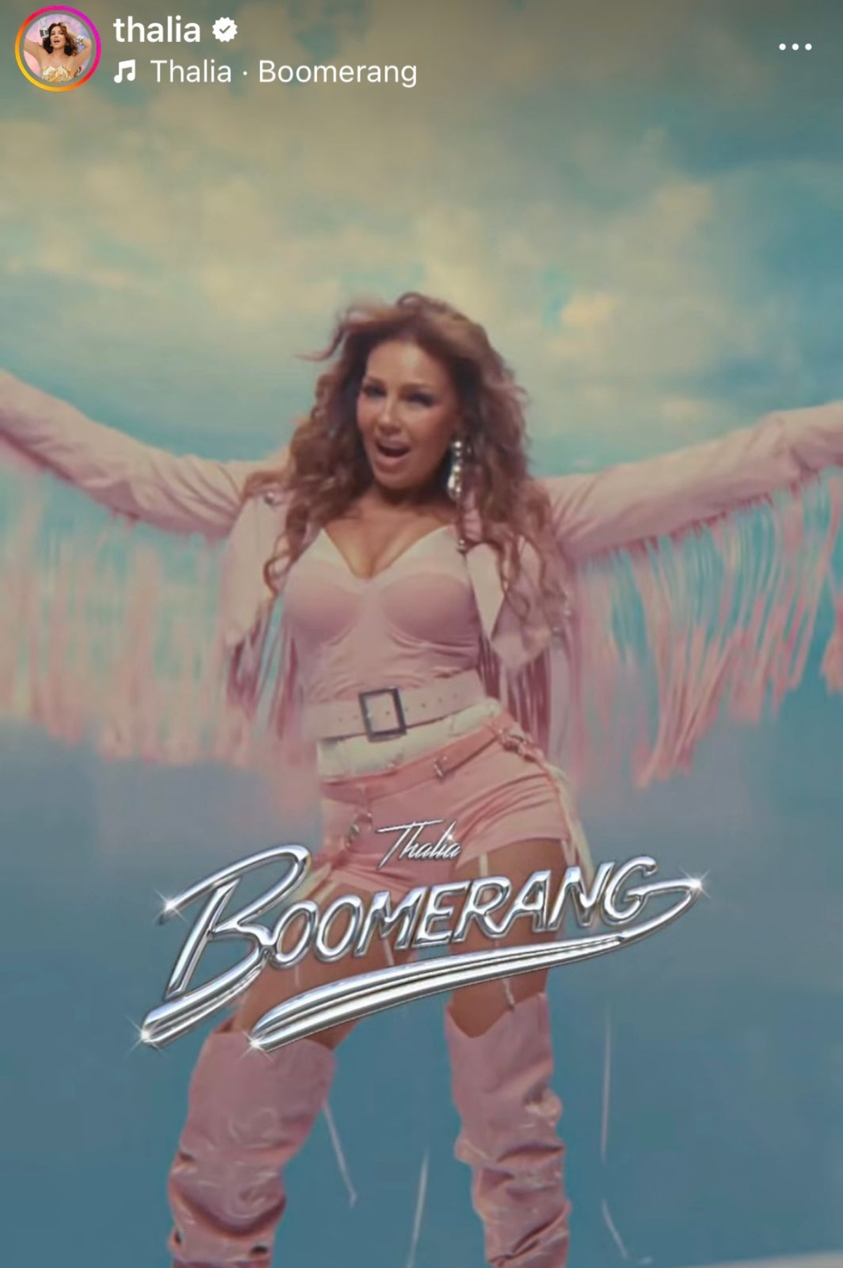 Thalía new album cumbia