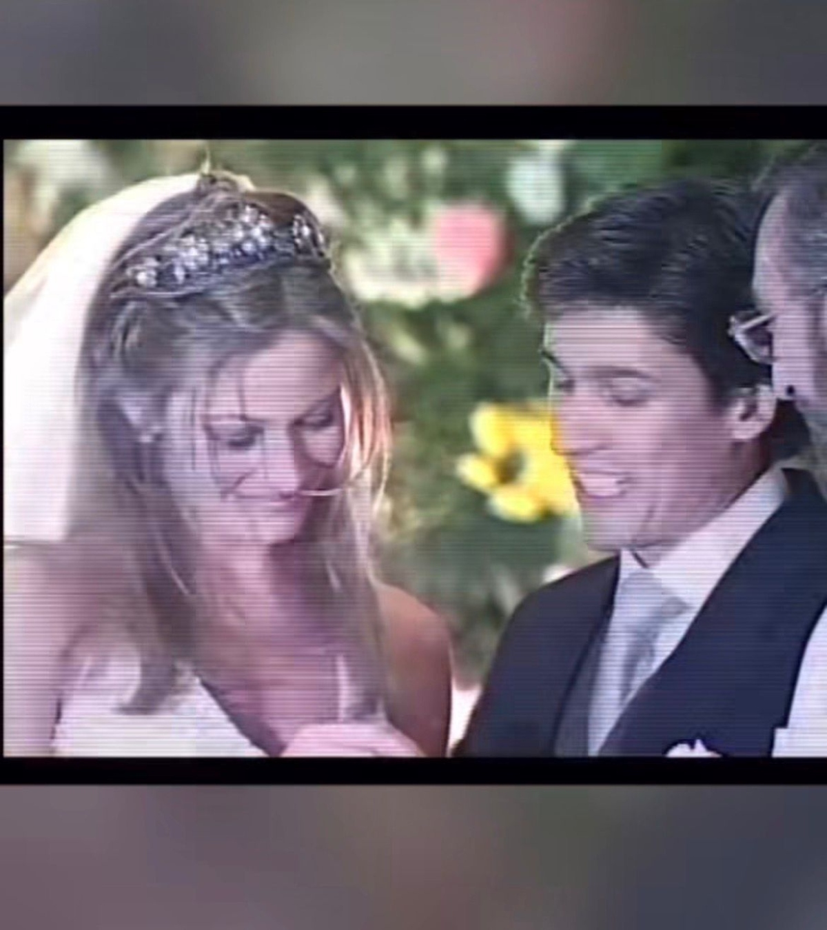 Rafael Araneda de luto junto a su esposa