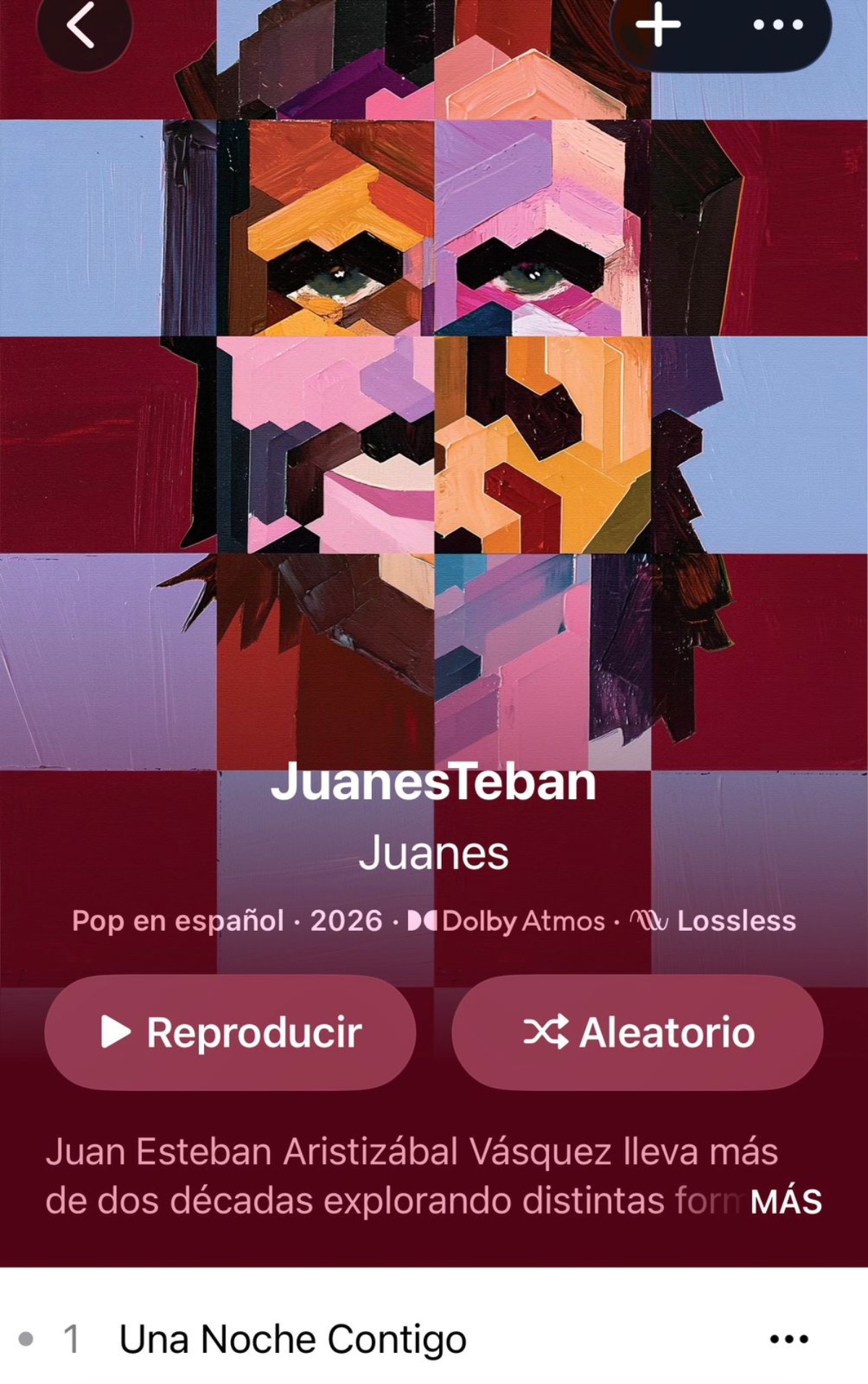 Juanes nuevo disco JuanesTeban, música
