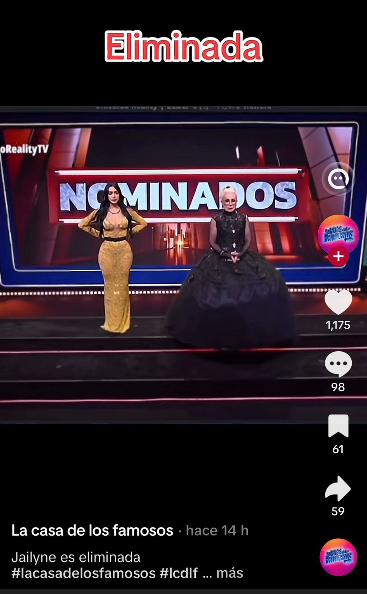 Jailyne Ojeda expelled from La Casa de los Famosos