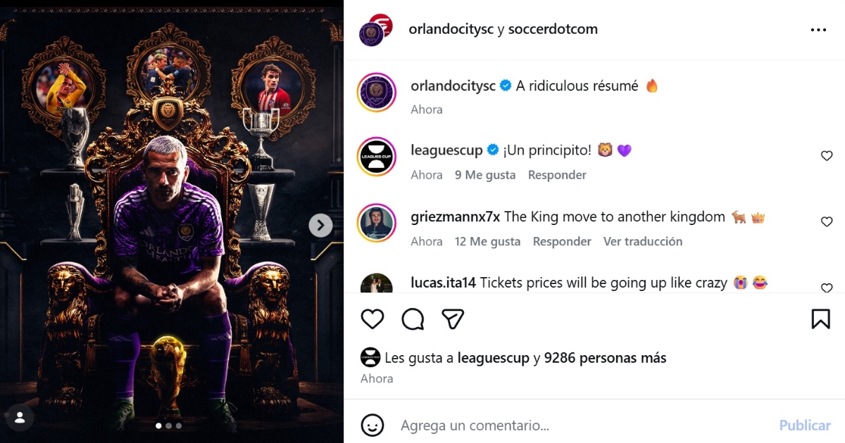 Antoine Griezmann Orlando City