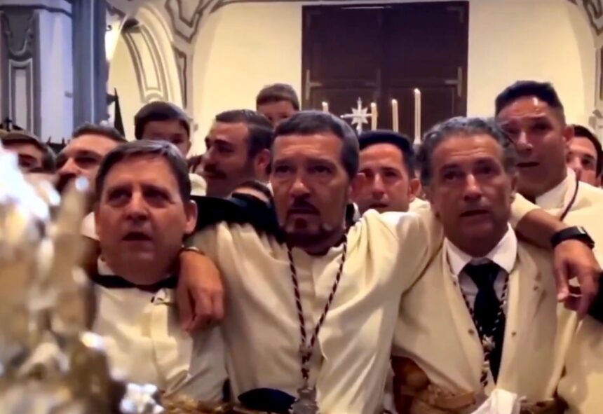 Antonio Banderas Semana Santa, Antonio Banderas, Semana Santa, Antonio Banderas Domingo de Ramos, QuéOnnda