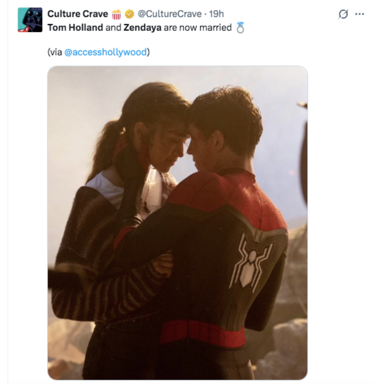 Zendaya y Tom Holland se casaron