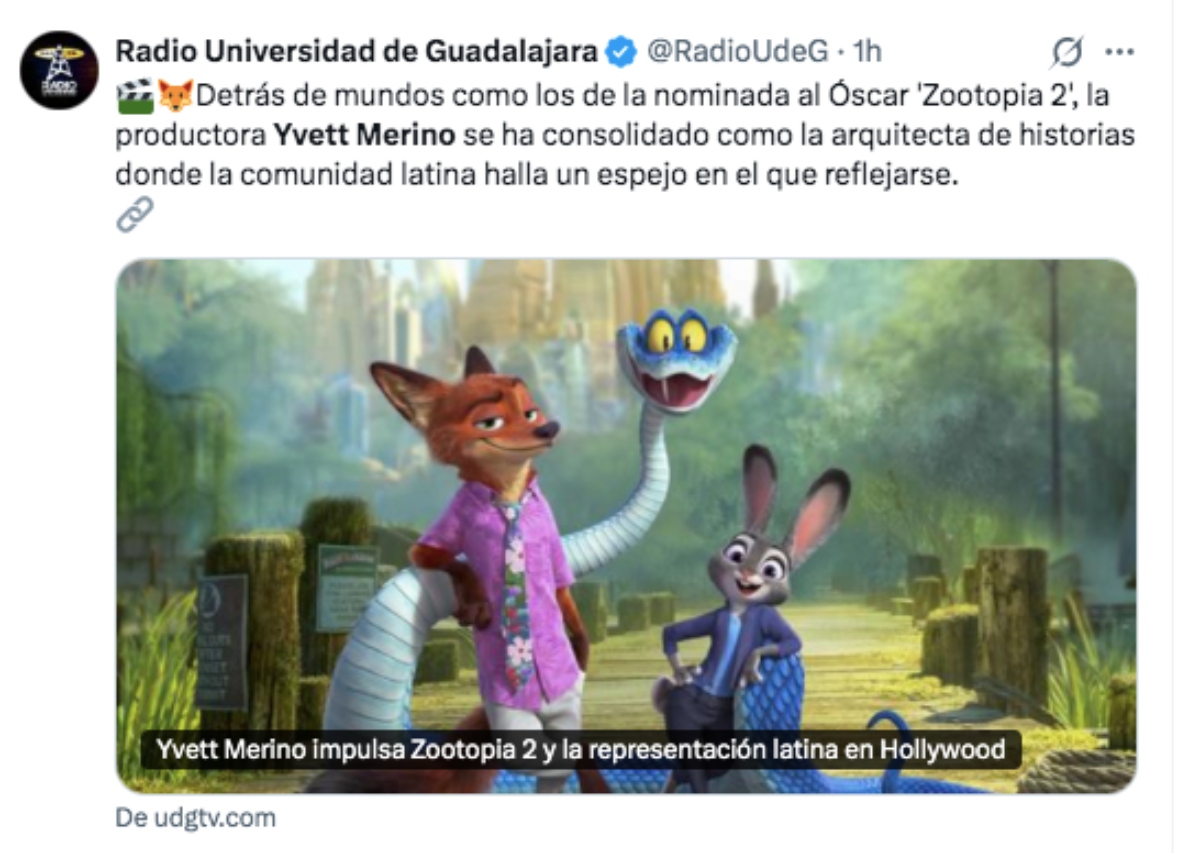 Production Company Zootopia 2 Latino community