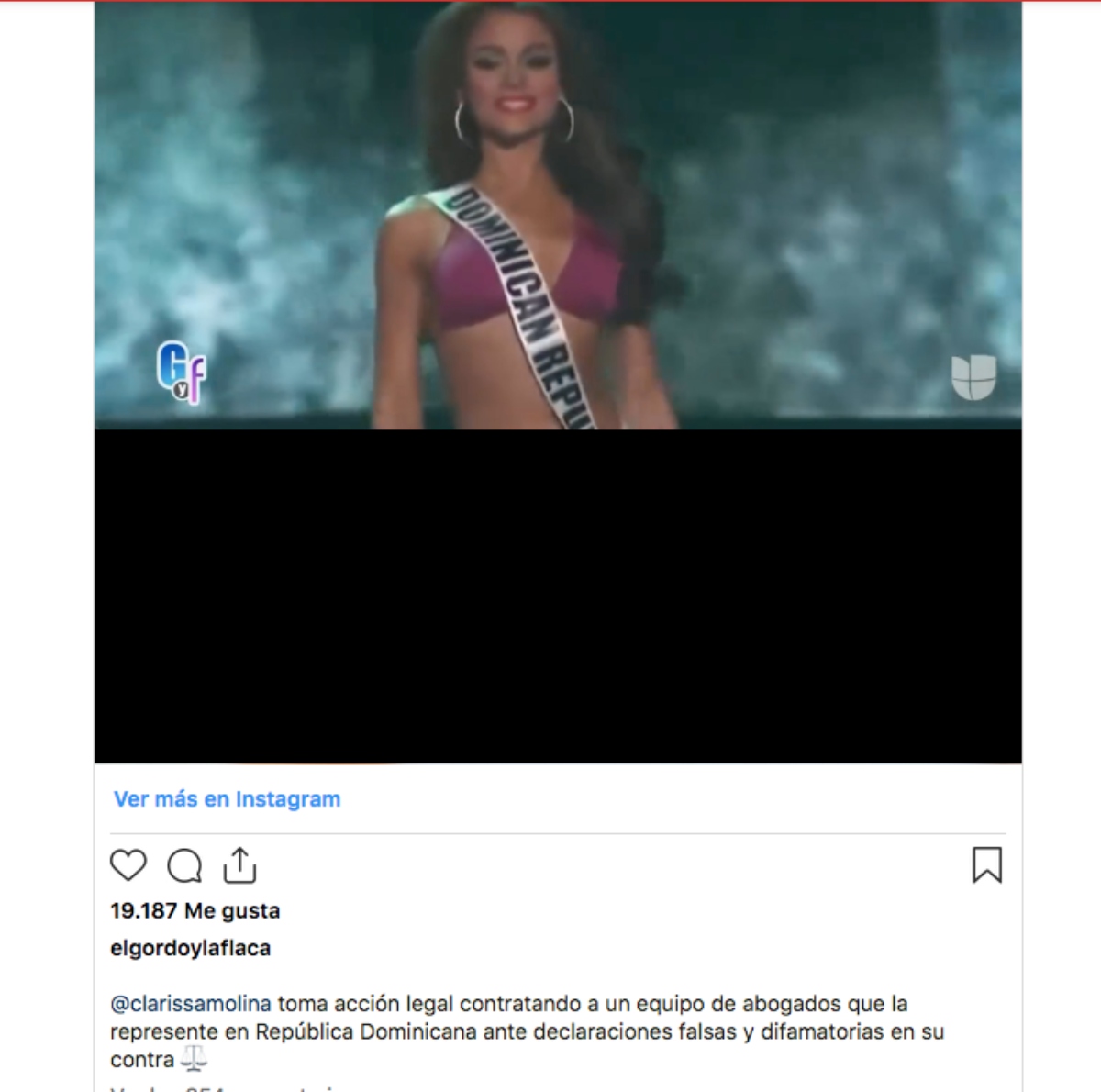 Clarissa Molina legal actions