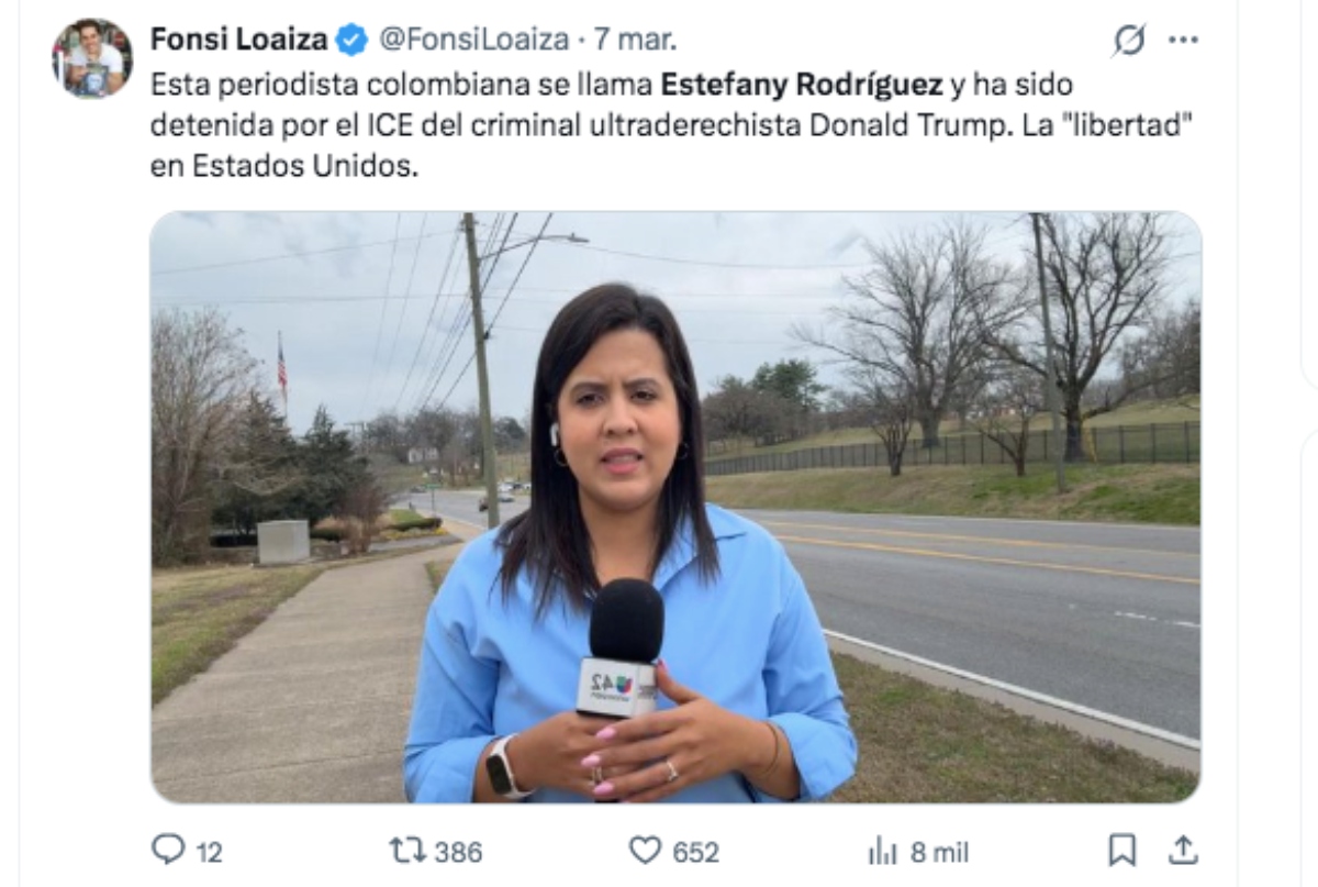 ICE detains Univision journalist, politics