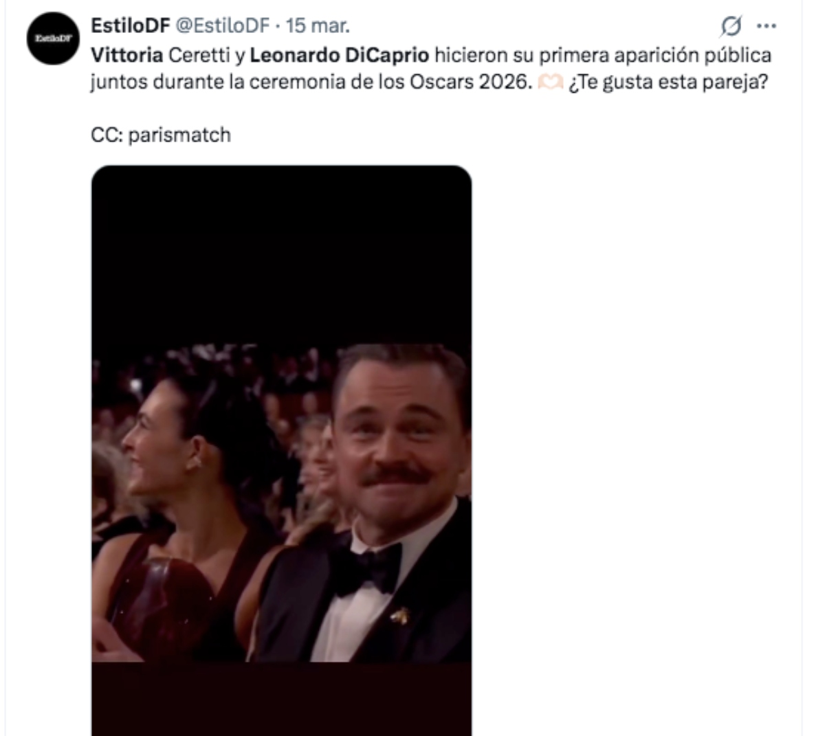 Leonardo DiCaprio and his girlfriend Vittoria Ceretti
