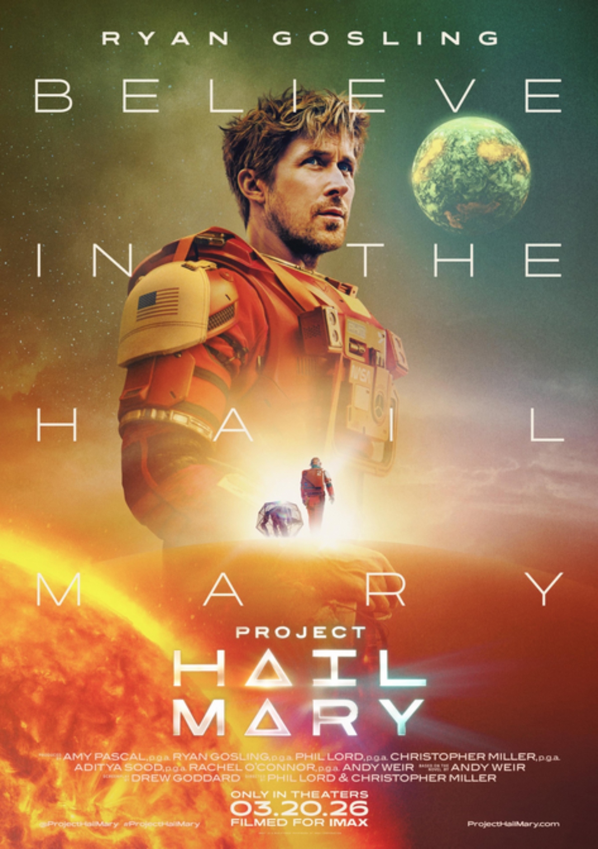 Película 'Project Hail Mary' extraterrestres