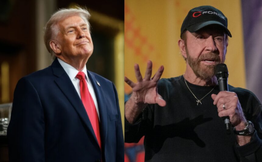 Trump condolences death Chuck Norris