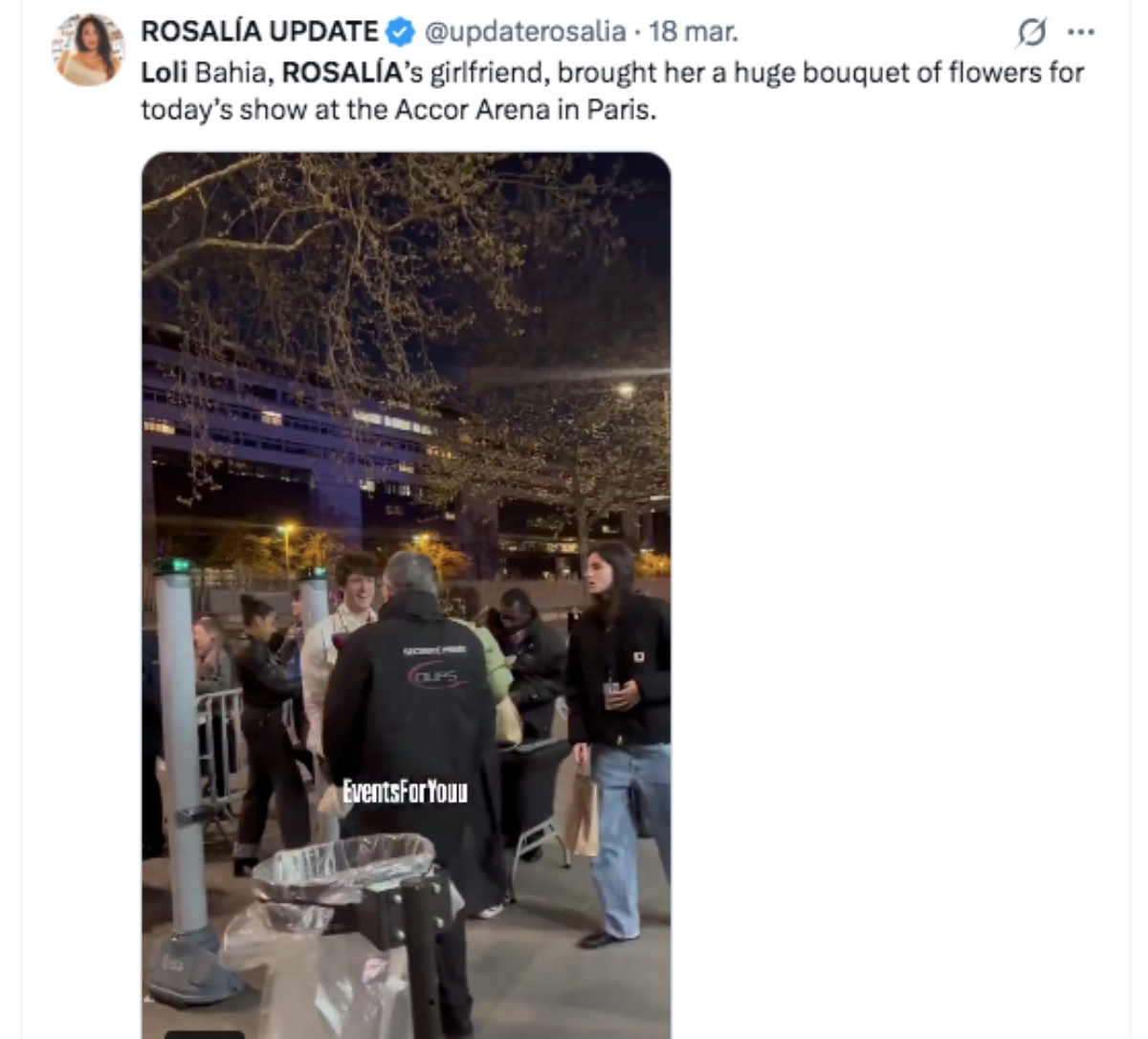 Rosalía supuesta novia Loli Bahía