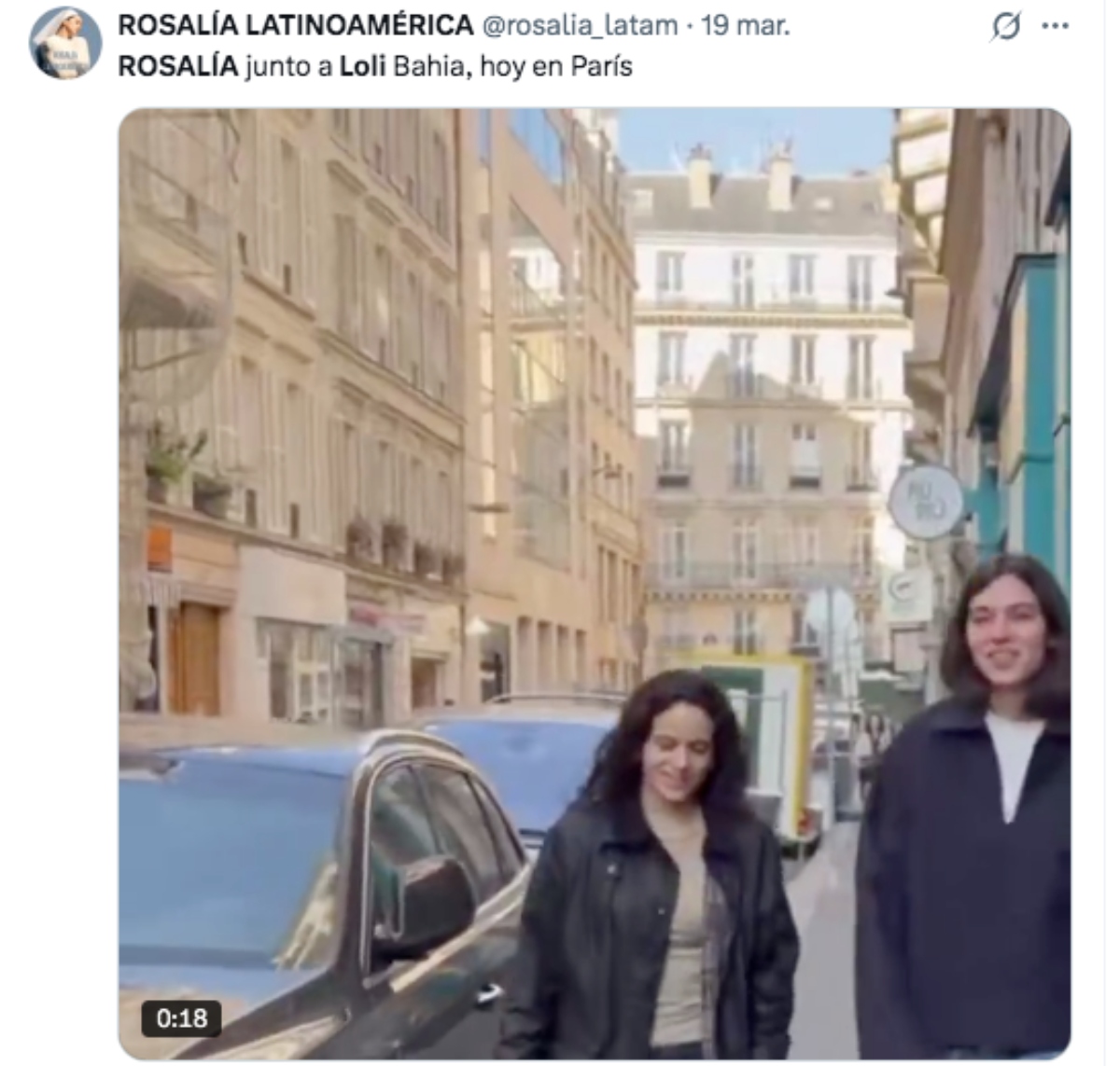 Rosalía supuesta novia Loli Bahía