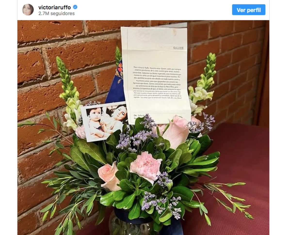 Murió Victoria Ruffo 