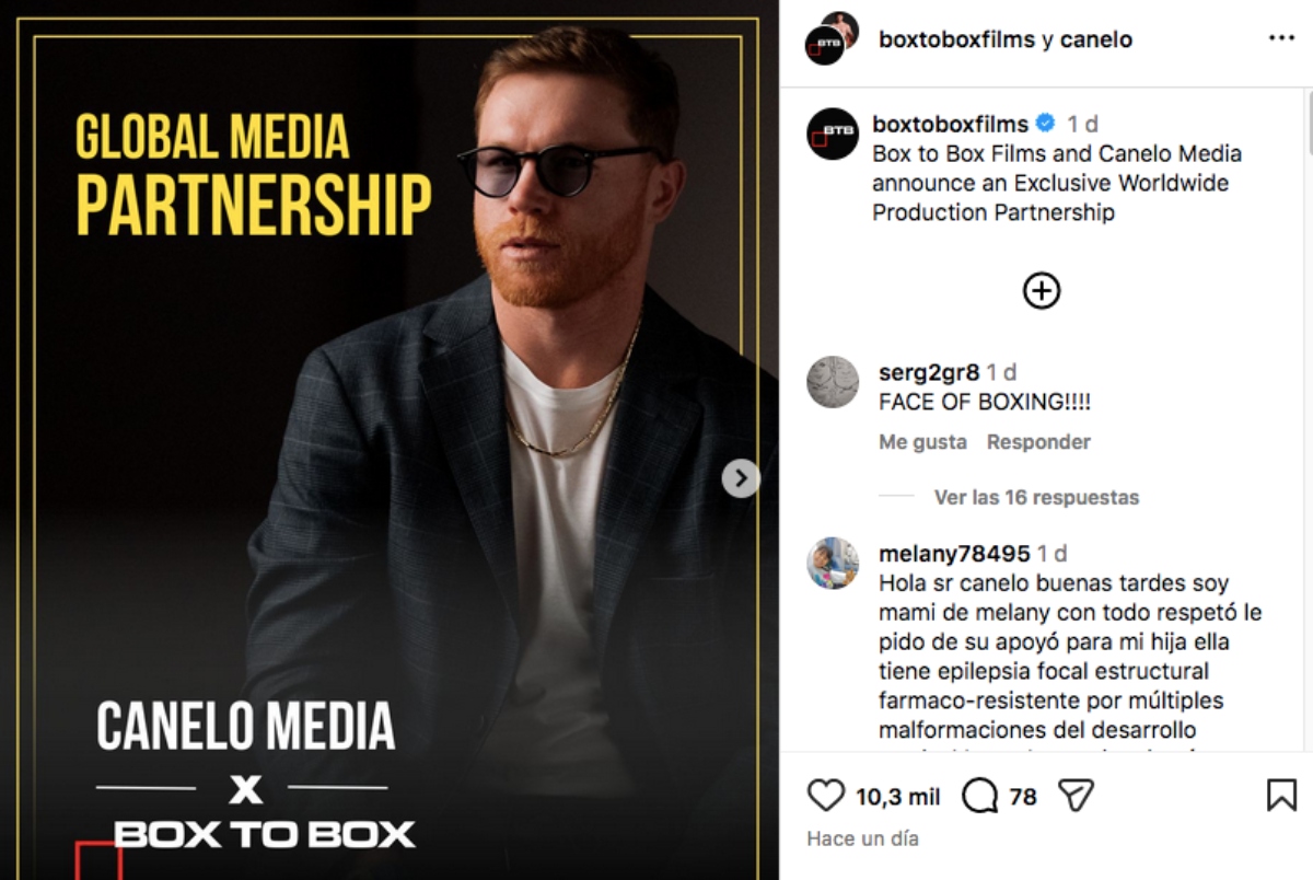 Canelo creates content platform