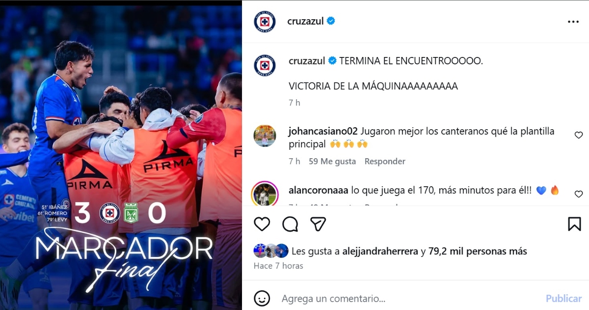 Cruz Azul goleada amistoso