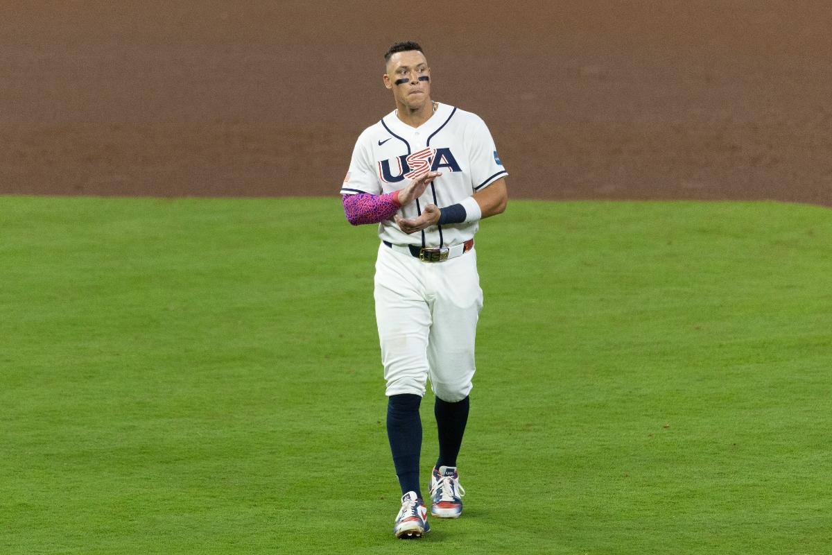 Italy United States Aaron Judge