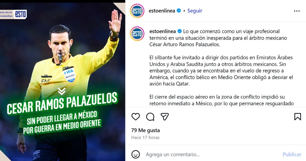 Cesar Ramos stranded Qatar