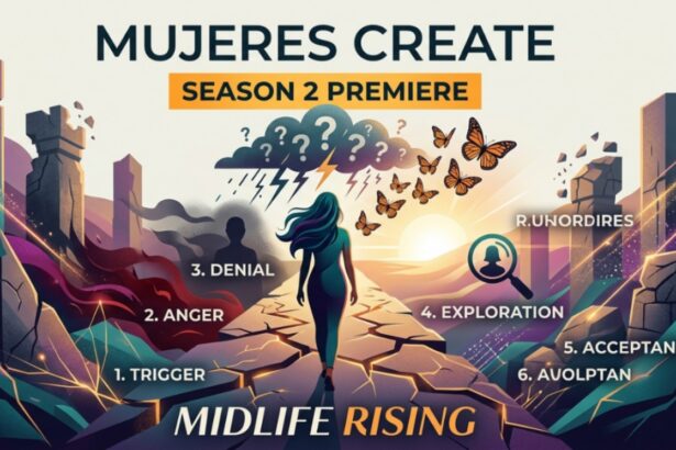 crisis mediana edad Mujeres Create, crisis mediana edad, Mujeres Create, podcast, QuéOnnda