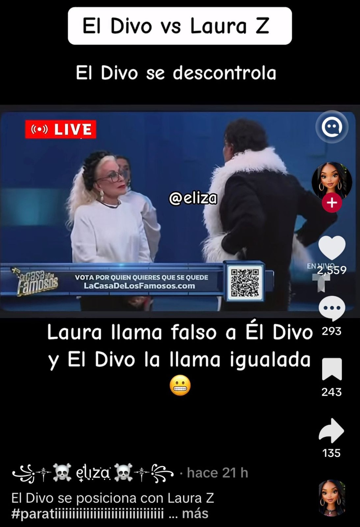 Laura Zapata es acusada de racismo