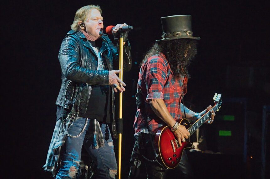 Guns N Roses gira 2026, Axl Rose, Slash