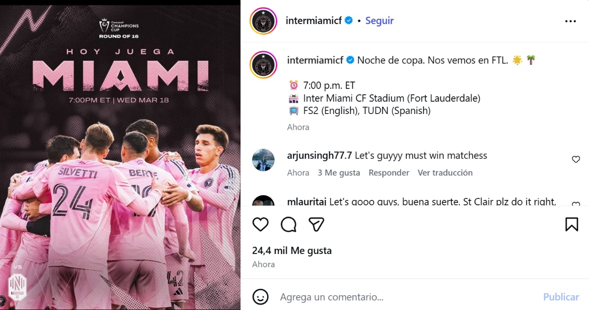 Inter Miami Nashville