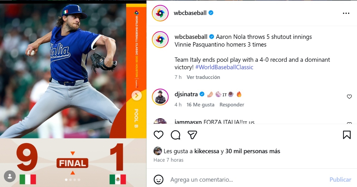 Italia México Clásico Mundial