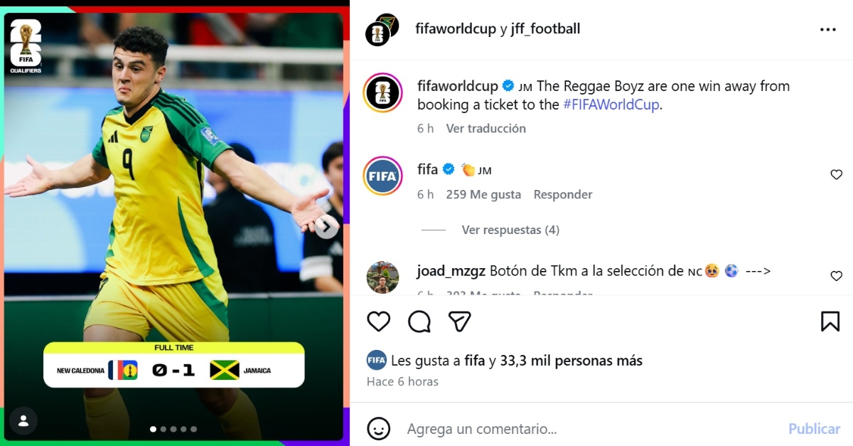 Jamaica New Caledonia