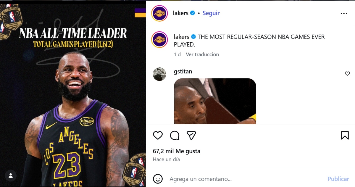 LeBron James NBA record