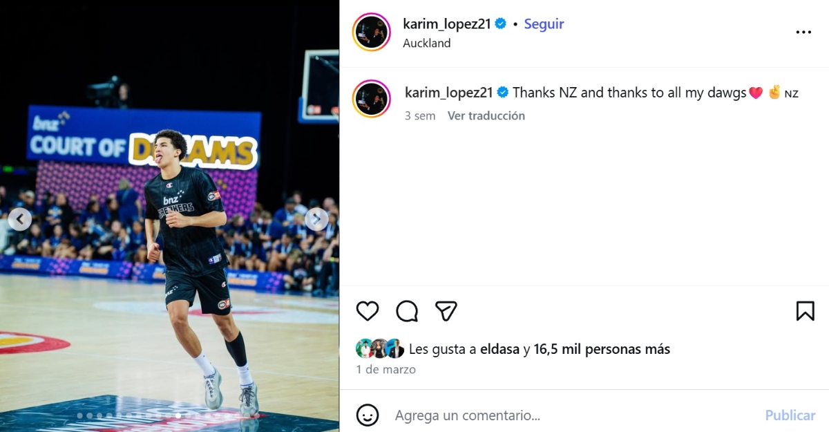 Karim Lopez NBA Draft