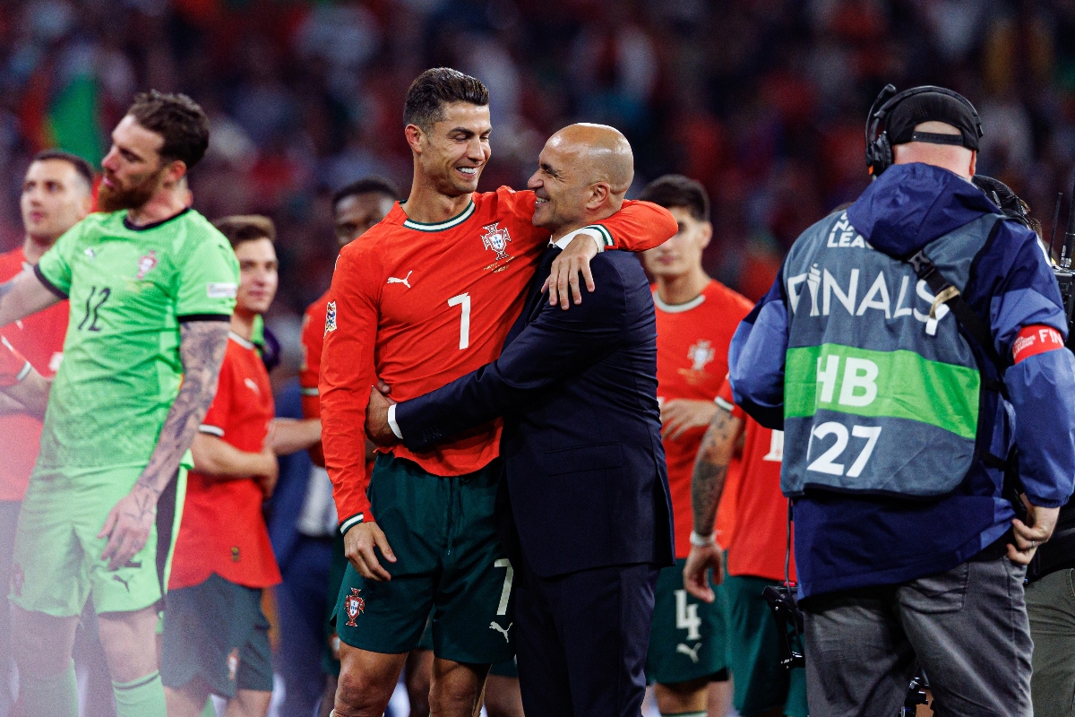 Cristiano Ronaldo, Roberto Martínez,