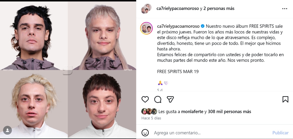 Ca7riel Paco Amoroso Free spirits