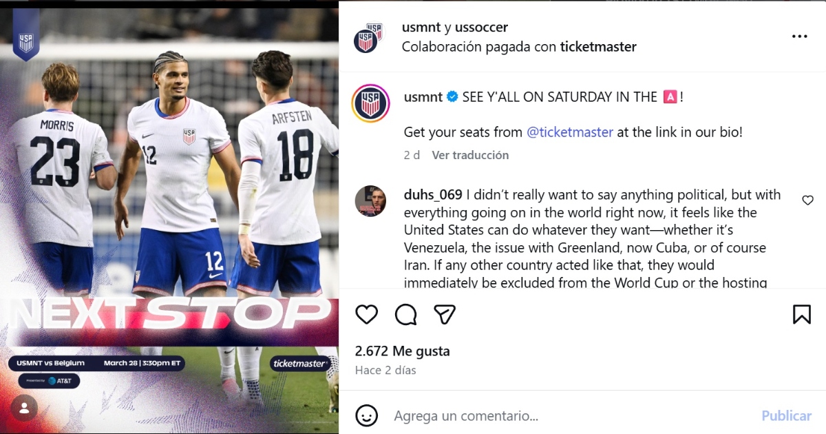 Estados Unidos Bélgica