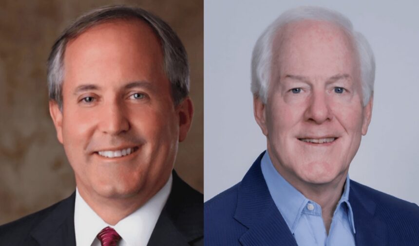 Republicanos segunda vuelta Texas 2026, Ken Paxton, John Cornyn, Partido Republicano, QuéOnnda