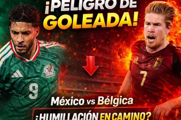 peligro de goleada Los Jefes, Los Jefes, México vs Bélgica, QuéOnnda TV