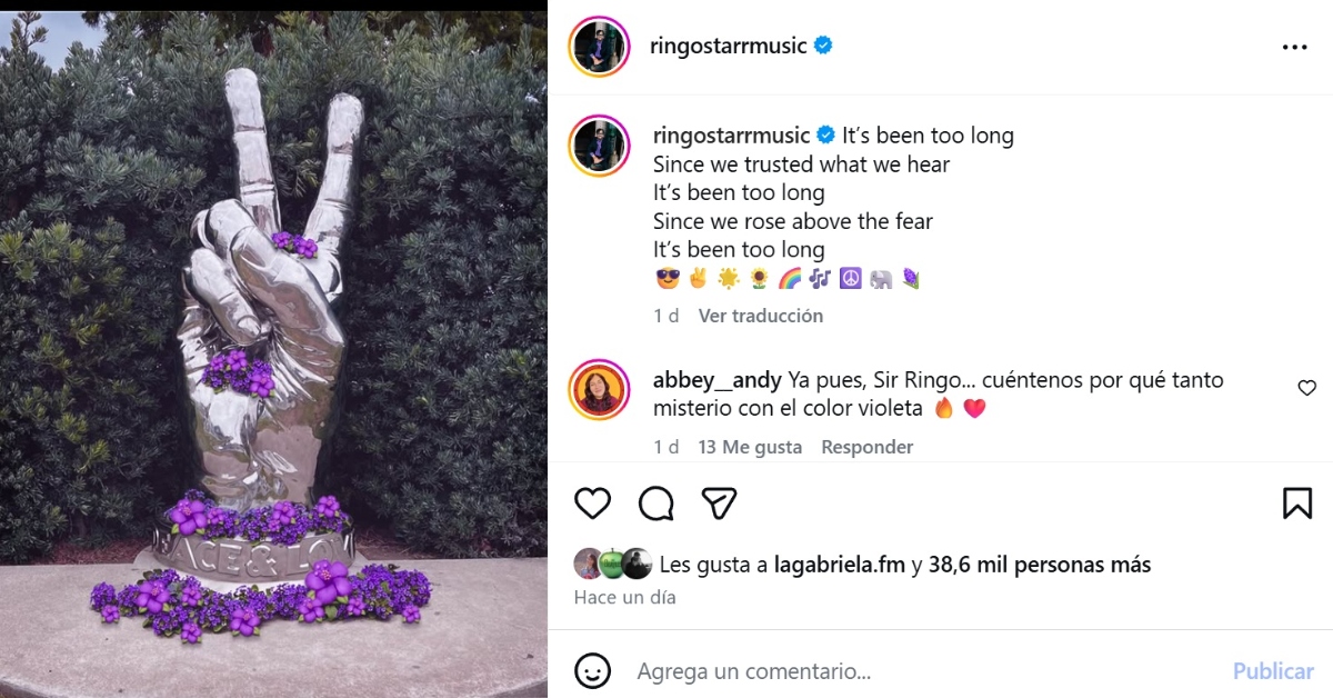 Ringo Starr nuevo disco