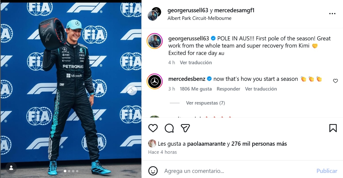 George Russell Formula 1