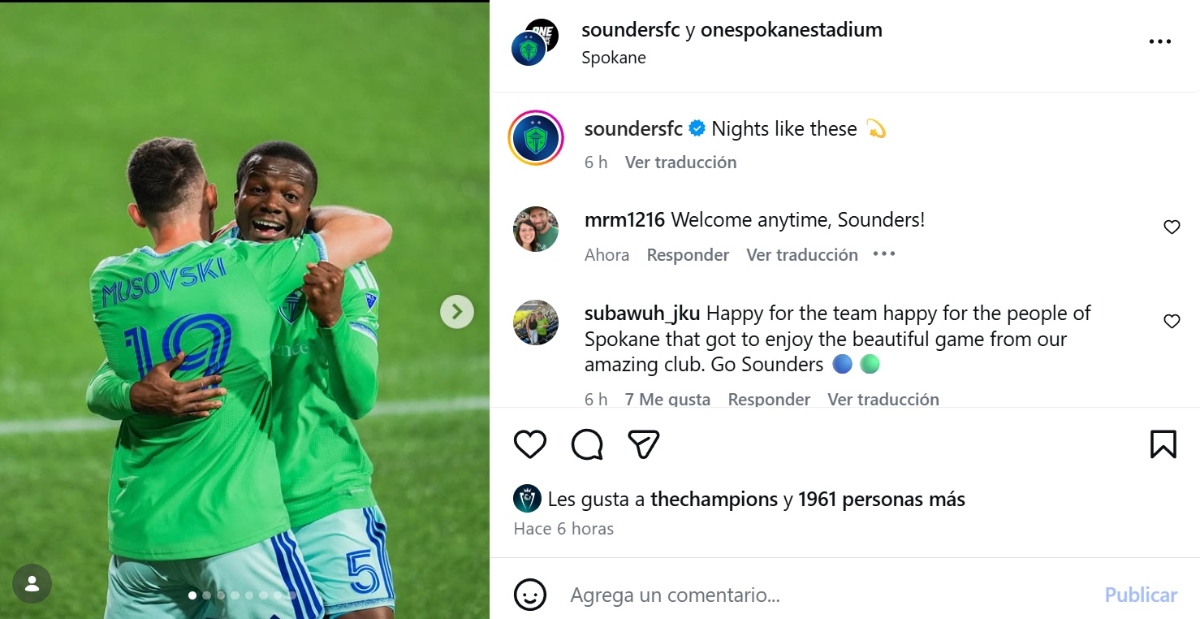 Seattle Sounders Concachampions