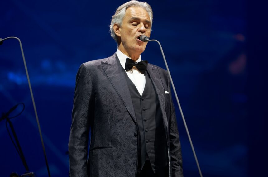 Andrea Bocelli dará concierto gratis