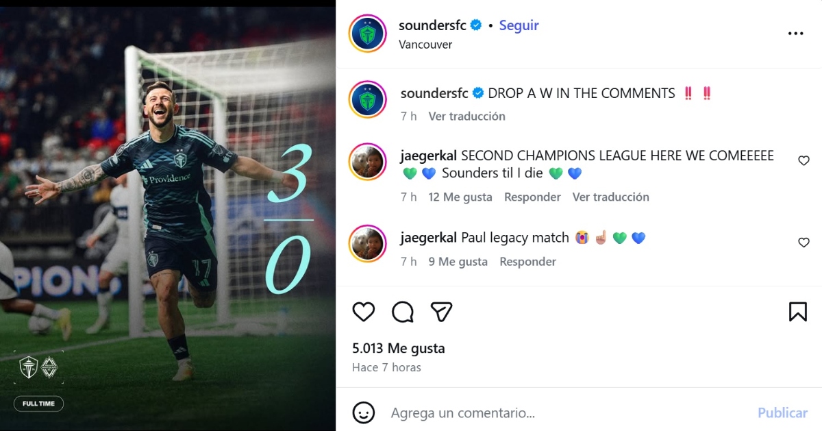 Seattle Sounders Concacaf