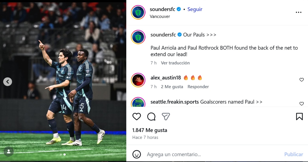 Seattle Sounders Concacaf