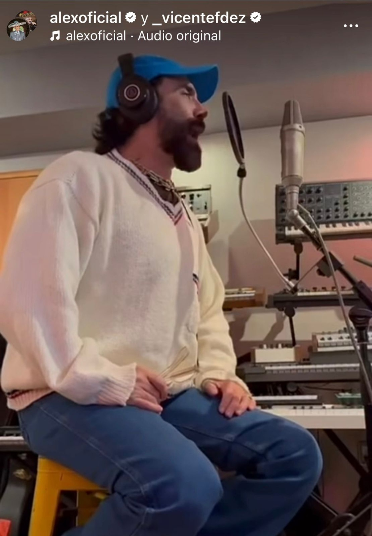 Alejandro Fernández y Vicente Fernández canción El Rey