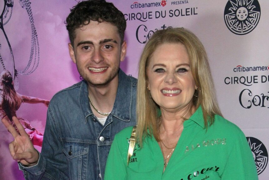 Érika Buenfil son lives with his father Ernesto Zedillo Jr.