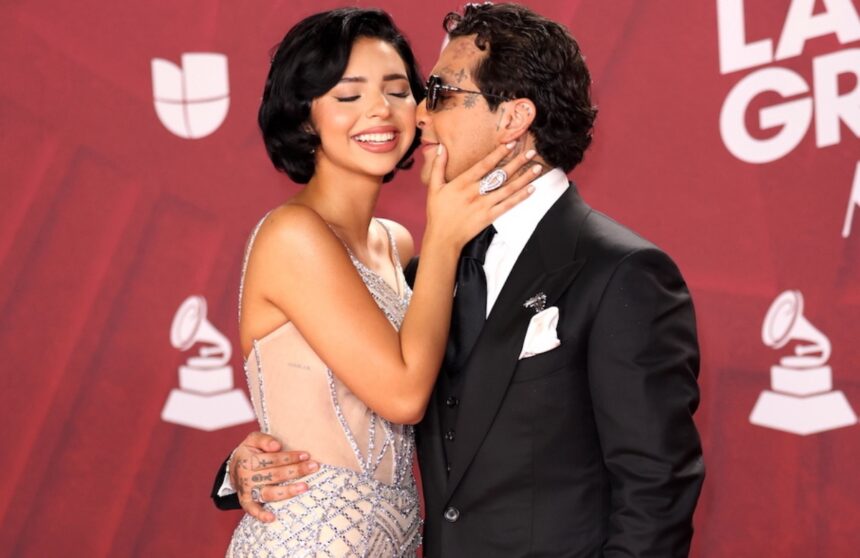 Kunno publica fotos de Christian Nodal y Ángela Aguilar