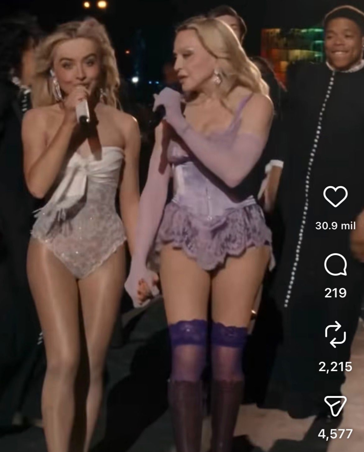 Madonna surprises with Sabrina Carpenter at Coachella