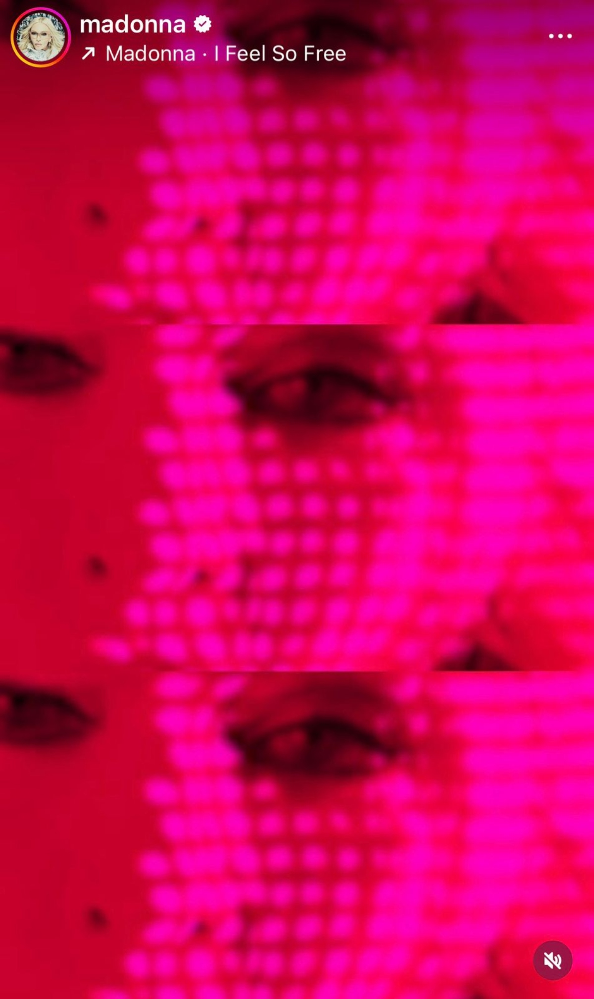 Madonna premieres her new song 'I Feel So Free'.